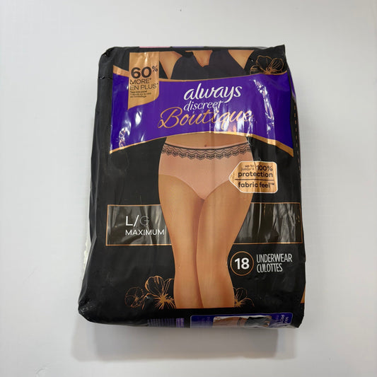 Seller 189 Always Discreet Boutique Postpartum Underwear NEW