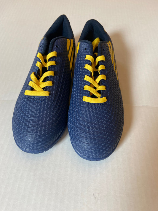 New Tolln Navy Soccer Shoes, Size 38 or Men's Size 7