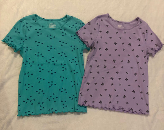 Seller #80 - Girls size XL (14) Cat &. Jack tees