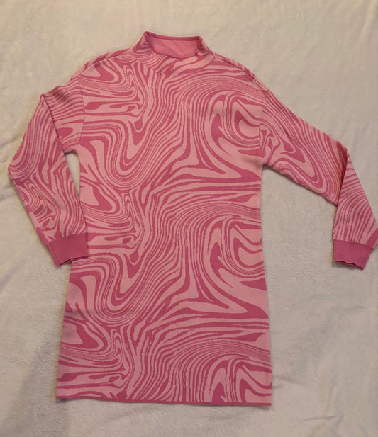 Seller #80 - Girls size 12/14 soft knit pink dress *Reduced*