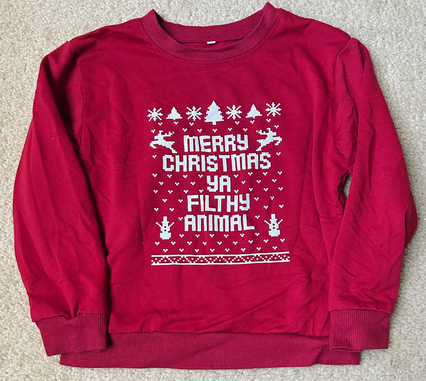 #15 Small Shop 5/6 Home Alone Christmas Crewneck