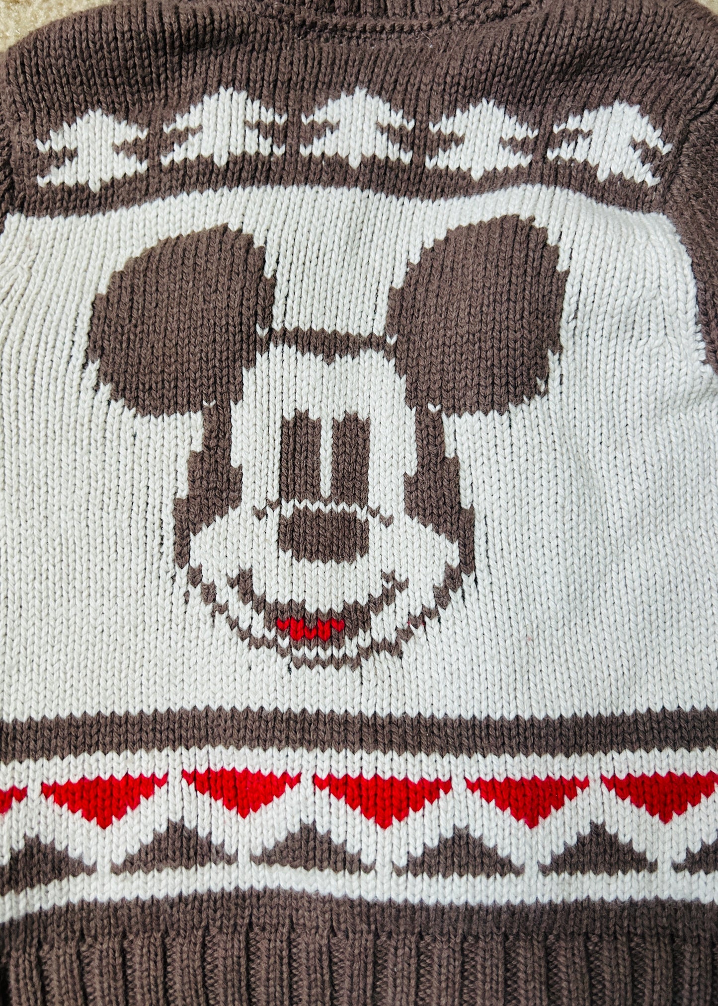 #15 Gap x Disney 2t Mickey Zippered Cardigan