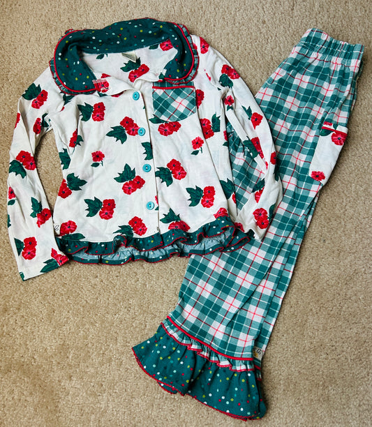 #15 Wildflowers 6Y Floral Pajamas