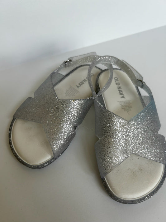 Seller #105 - Size 7c Girls Sparkle Old Navy Sandals GUC