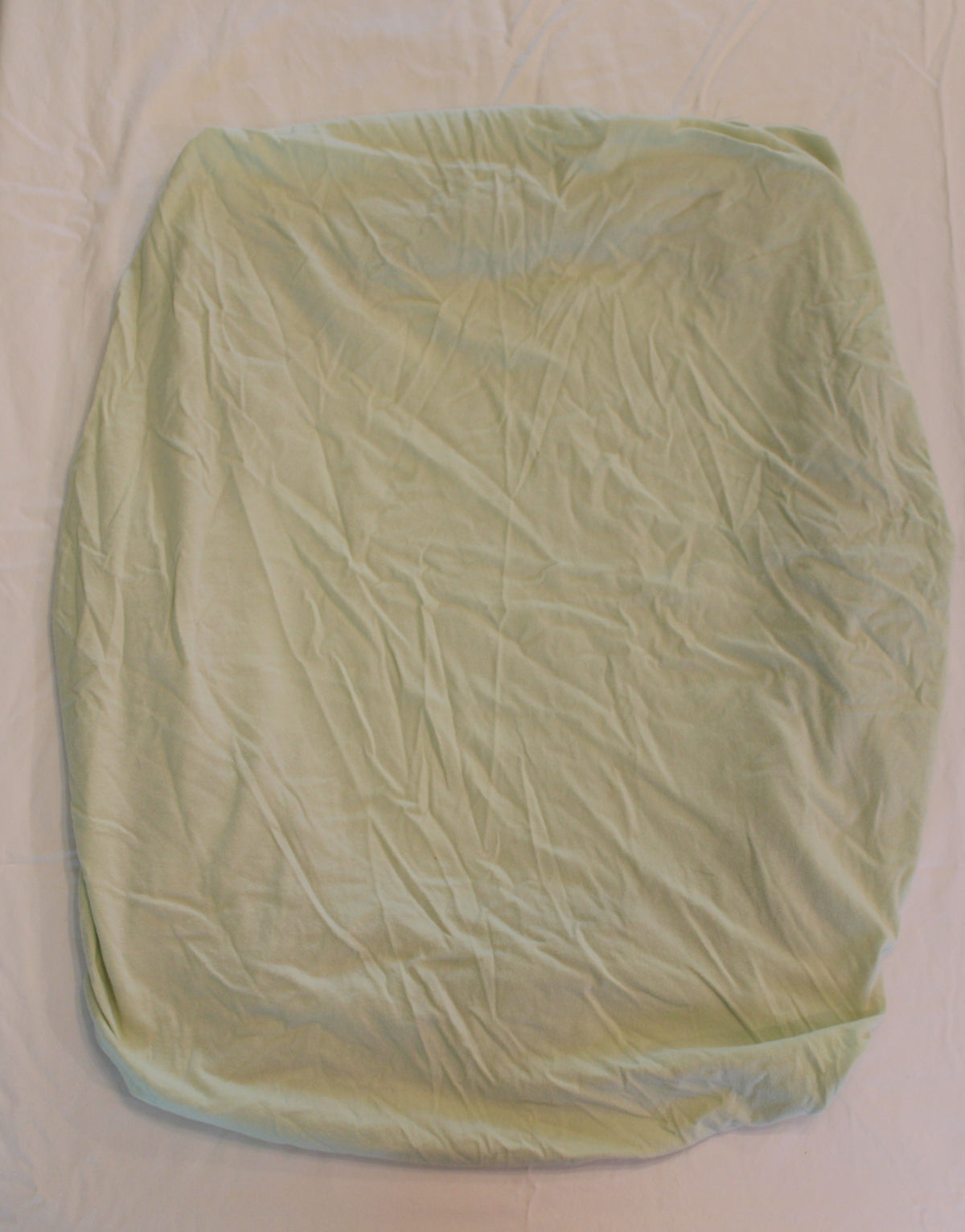#168 Pack n Play sheet light green (1 of 2)