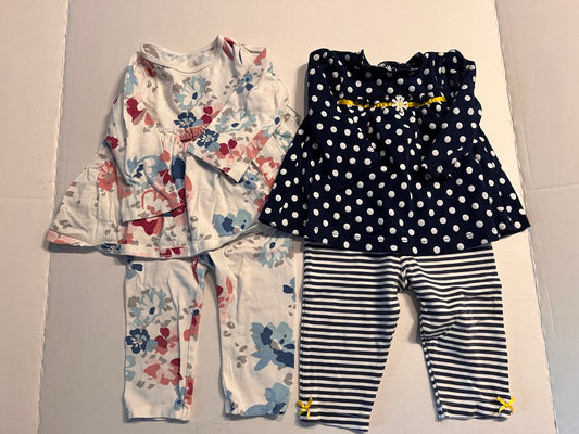 #SCO 74B 6-9 months Girls Little Me and First Impressions Outfits - Bundle