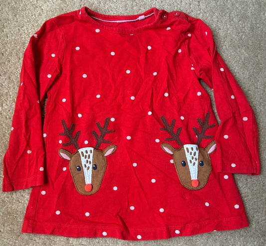 #15 *Reduced* Boden 2/3 Reindeer Tunic/Dress