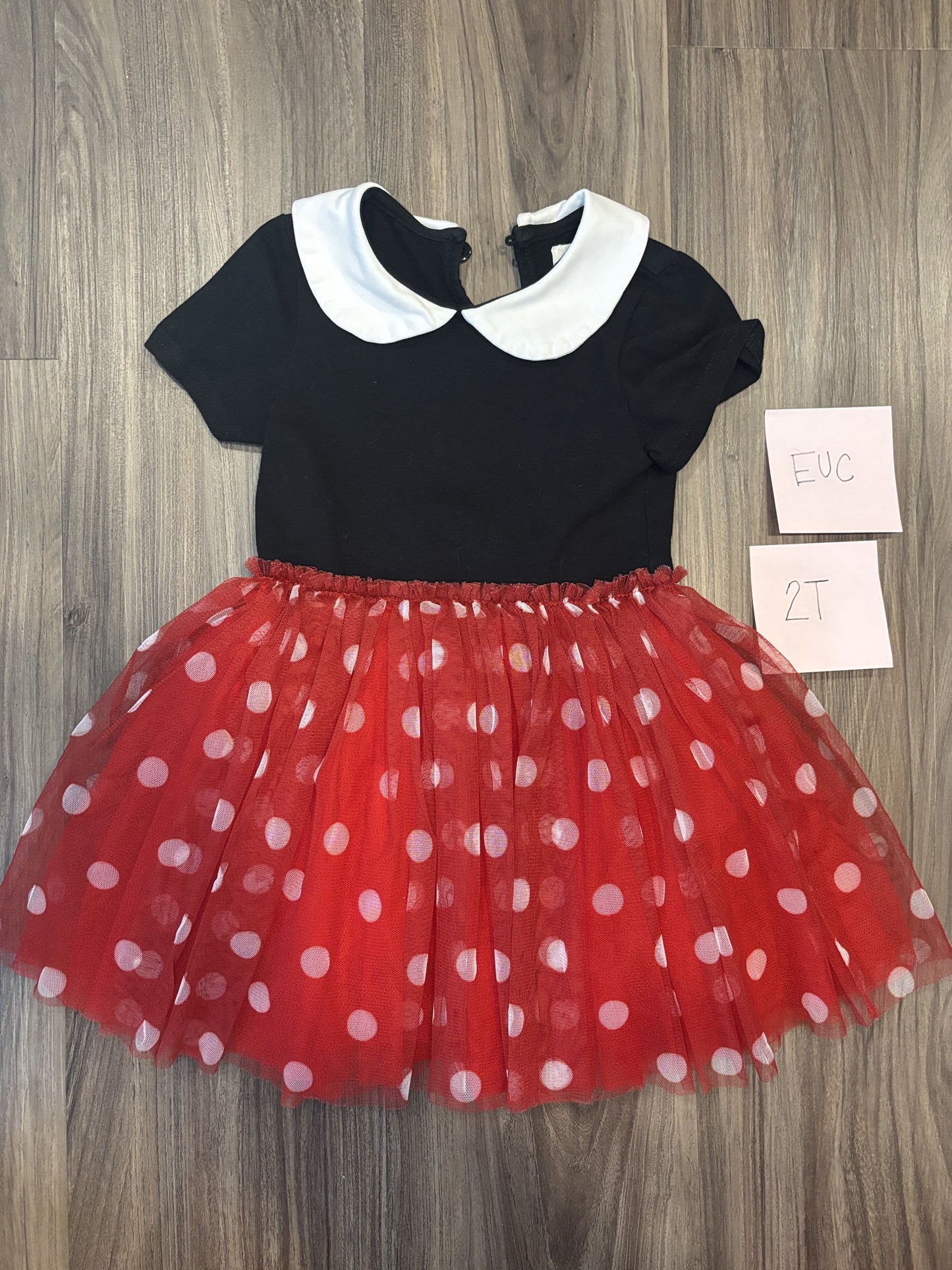 #77 - 2T - EUC Taylor Joelle - Minnie Mouse Inspired Dress