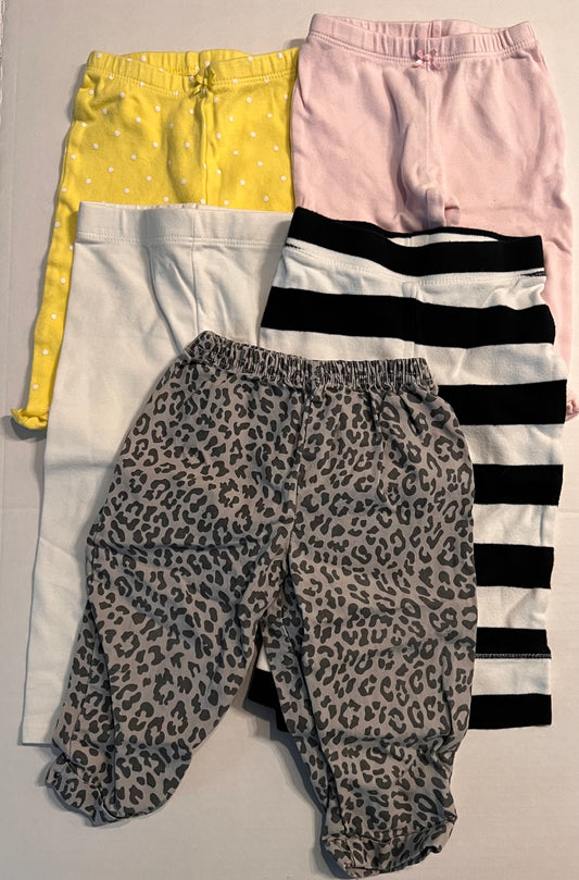 #SCO 74B Girls 9 month pants bundle