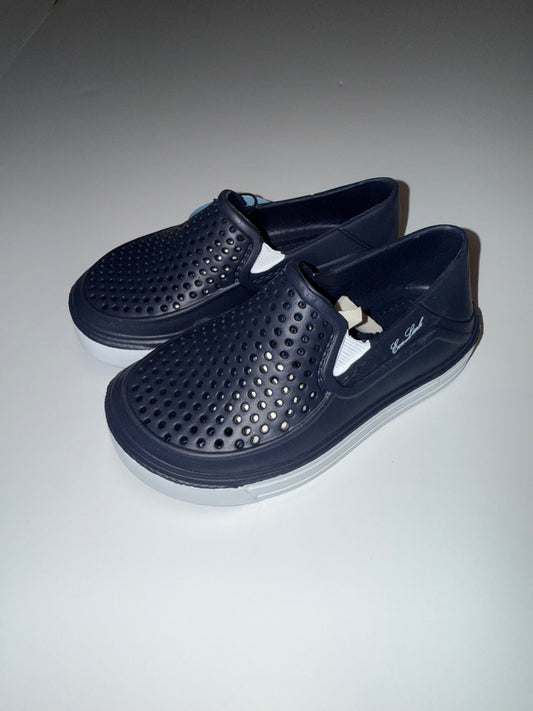 Seller 106: *Reduced* Toddler 8 Navy Rubber Loafers (Croc Dupe) NWT