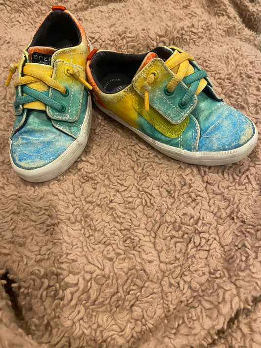 Seller #191 Size 8 Rainbow Sperry Shoes