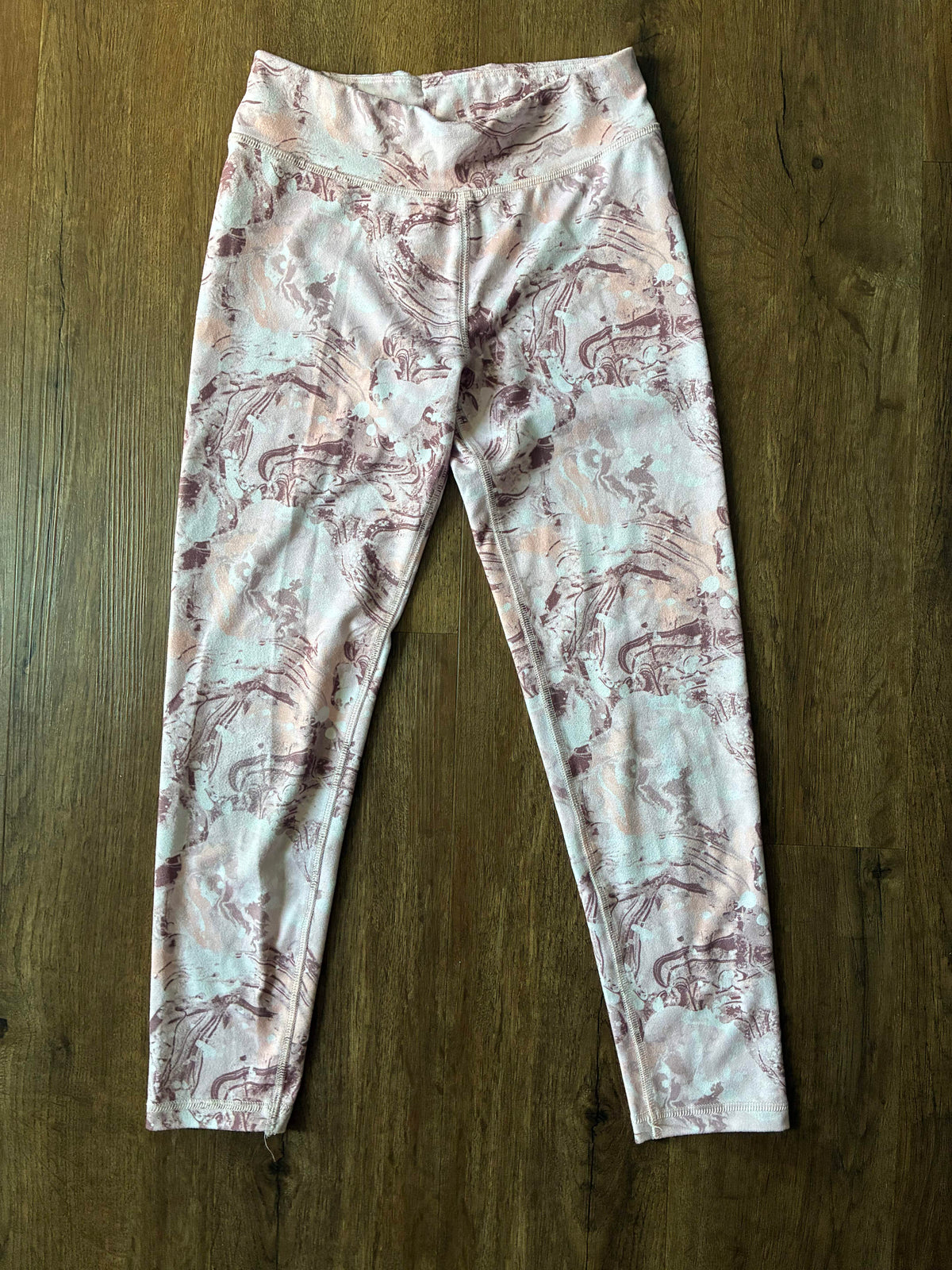 #126 3 Pairs - Jumping Beans Active Multicolor Leggings Girls 8