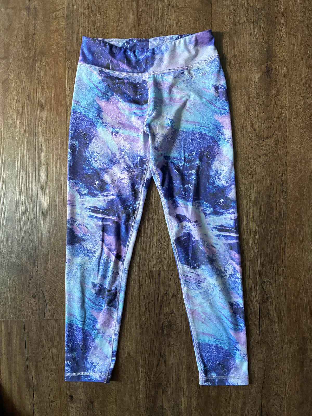 #126 3 Pairs - Jumping Beans Active Multicolor Leggings Girls 8