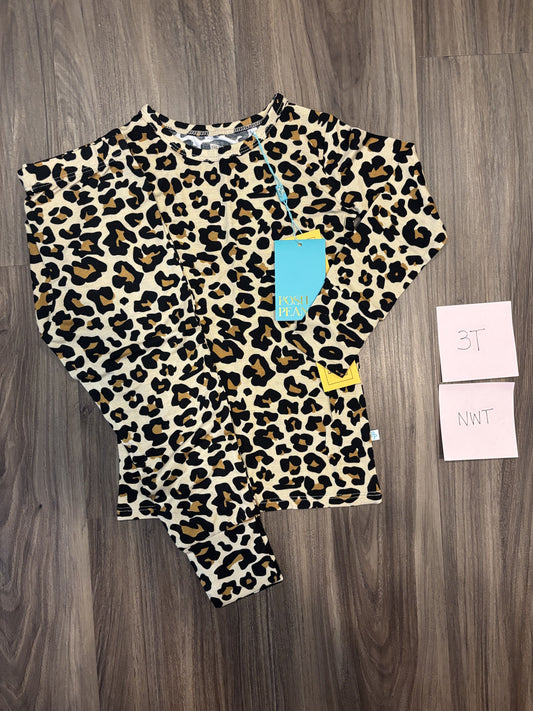 #138 - 3T NWT Bamboo (Posh Peanut) Lana PJs