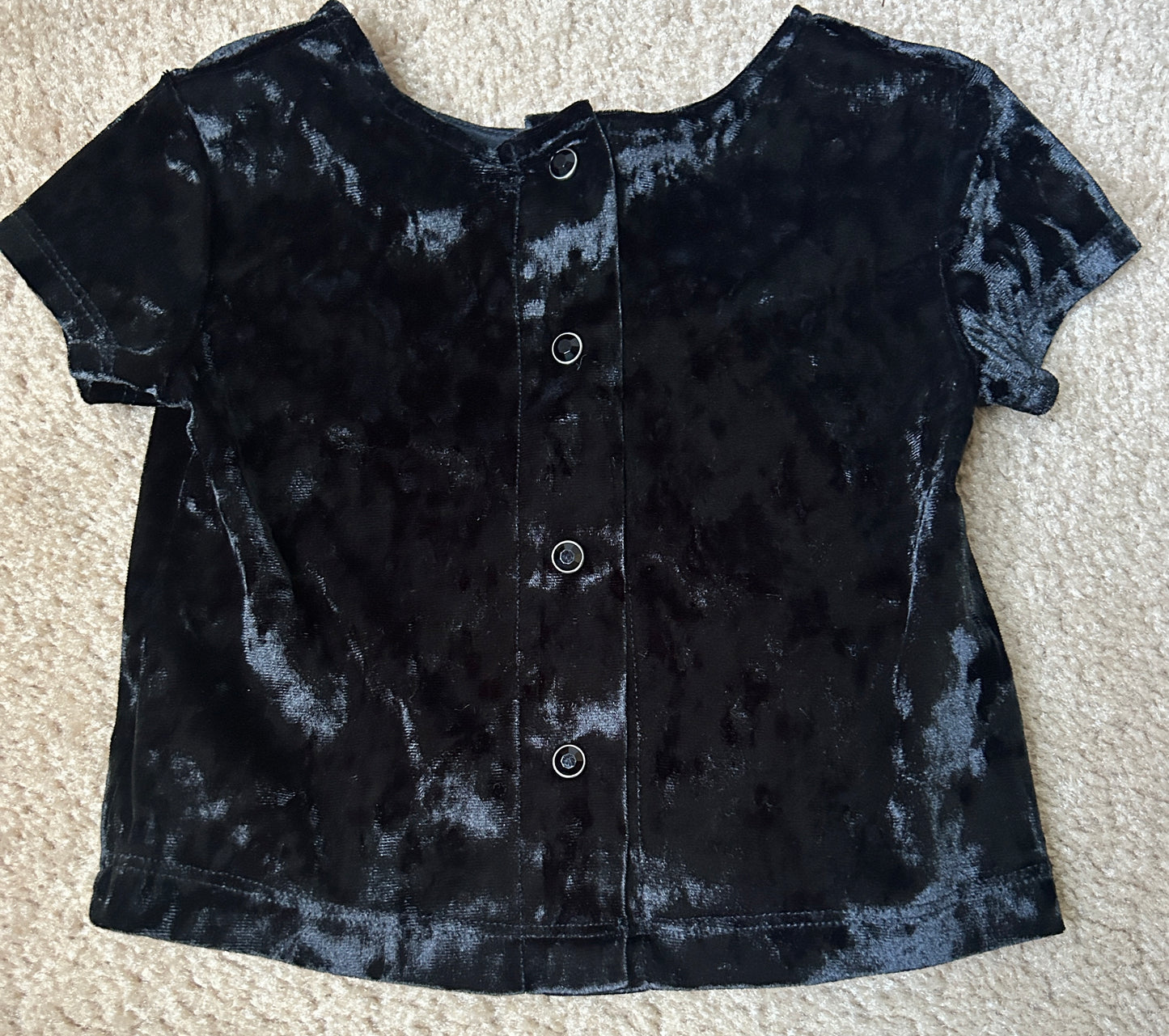 #15 Genuine Kids 2t Snap Back Velvet Shirt