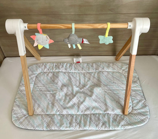 #68 Skip Hop Silver Lining Cloud Wooden Activity Gym