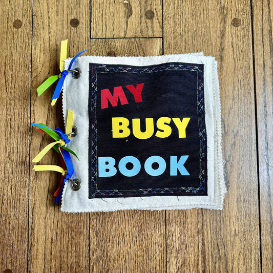 #95 My Busy Book - fun pages counting 1-10