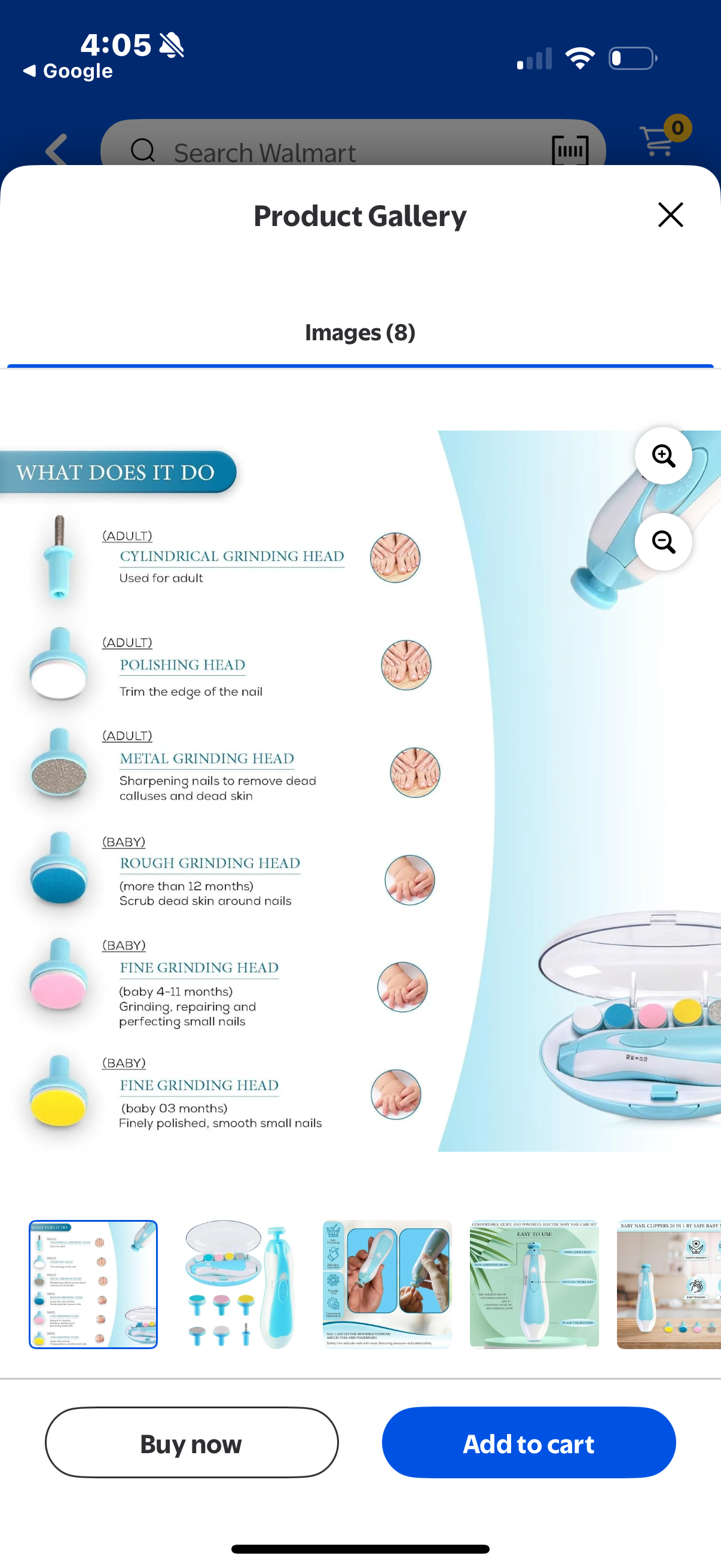 #1 electric nail file