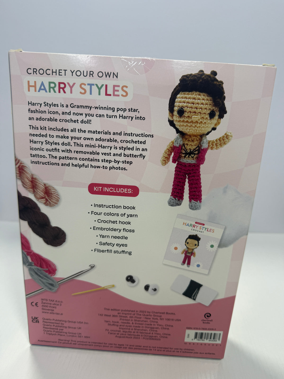 155 Harry Styles Crochet Kit NEW