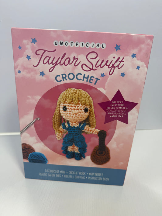155 Taylor Swift and Guitar Crochet Kit NEW