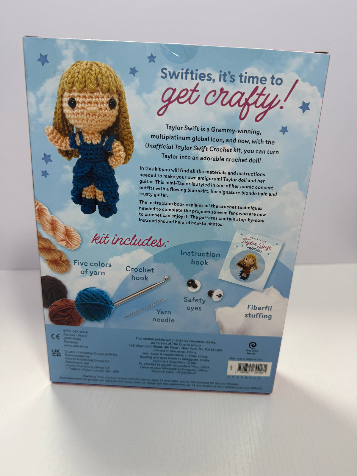 155 Taylor Swift and Guitar Crochet Kit NEW