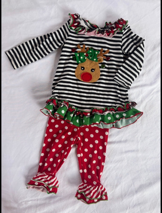 #119 Bonnie Baby girls holiday outfit