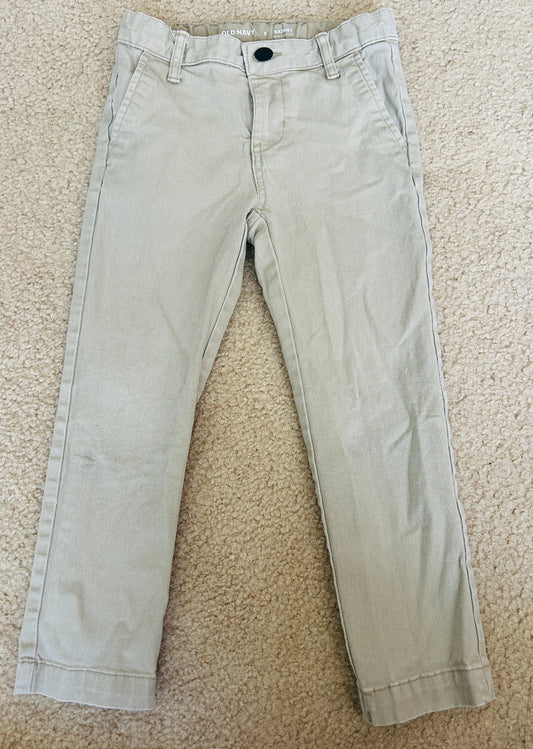 #15 ON 5t Skinny Khakis with Adjustable Waist