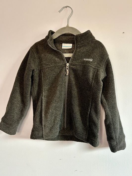 #48 Columbia Dark grey Fleece jacket 4t