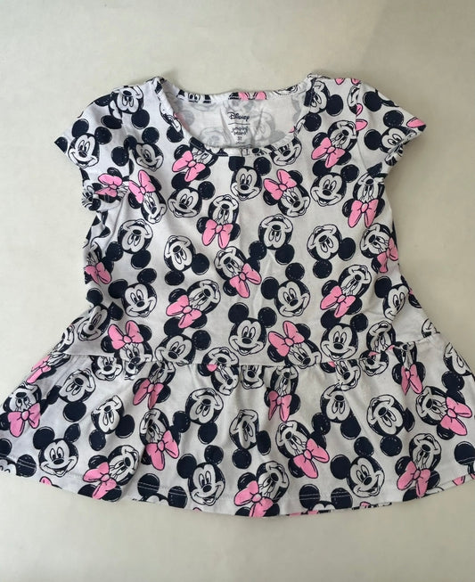 #200 Girls size 5T Disney Minnie Mouse Tshirt