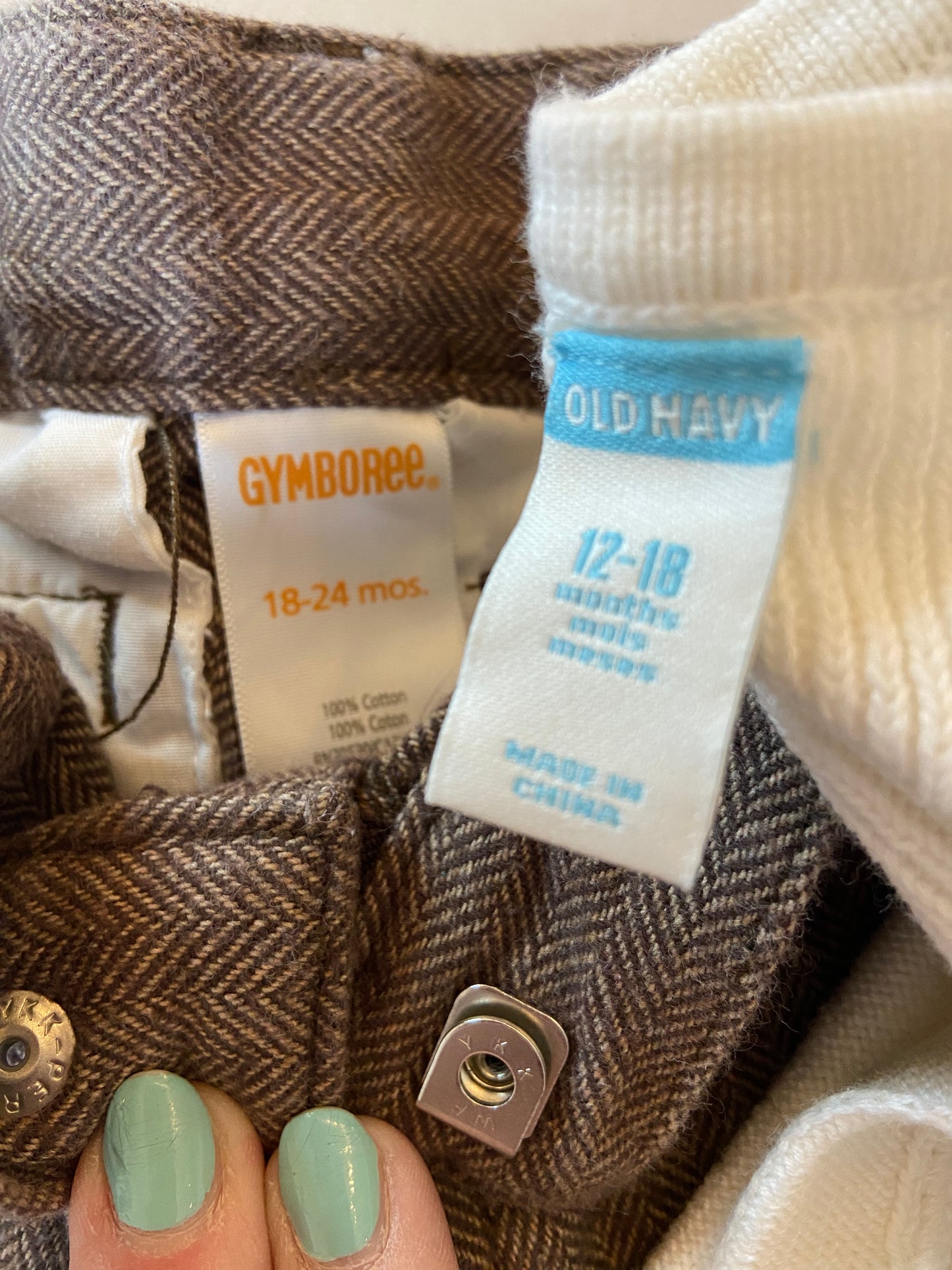 Size 12-18 mos Gymboree & Old Navy Outfit