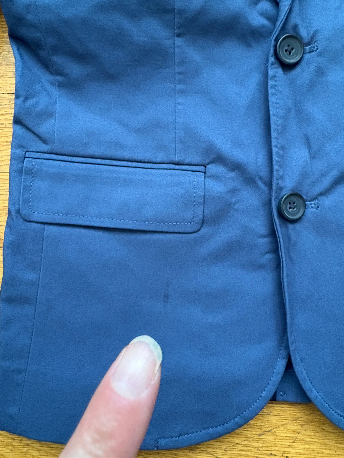 #116 Crewcuts Boys Blue Thompson Suit Jacket size 10