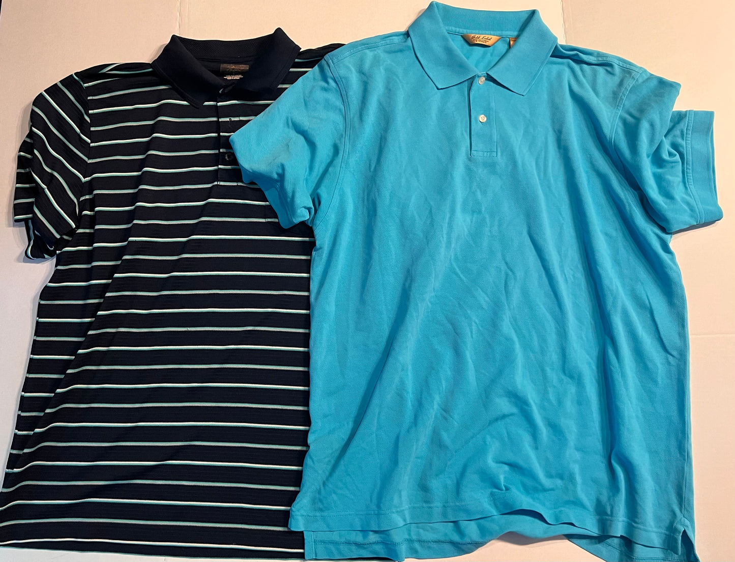 #74B - Two polos - Large Mens