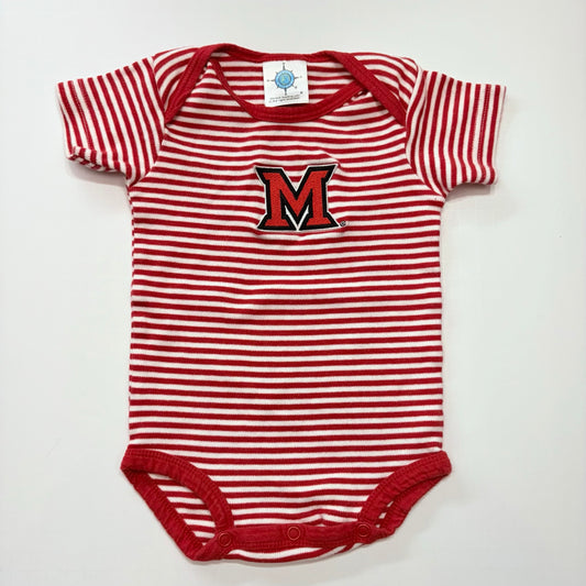 Seller 189 0-3m Miami University Bodysuit EUC