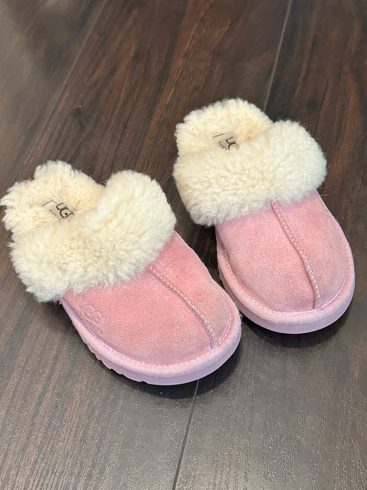 #48 UGG Pink Slippers Size 12