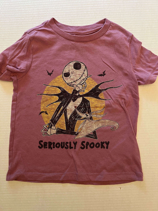 134 Old Navy Girls Jake Skellington shirt XS/5