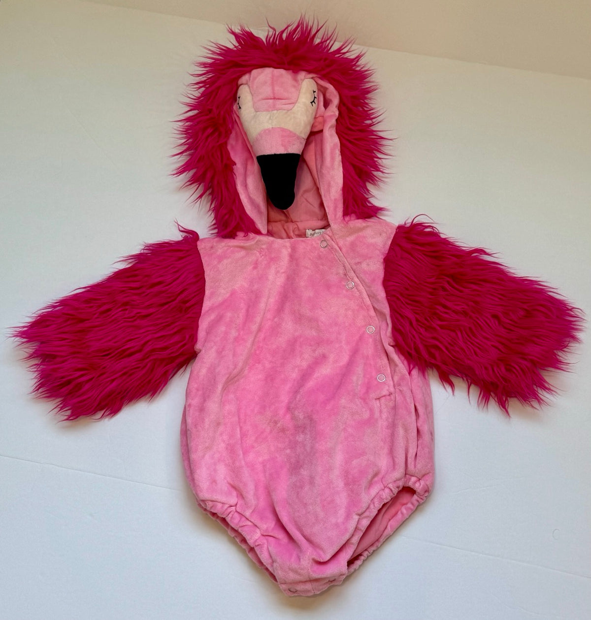 #82 Pottery Barn Kids Flamingo Costume Girls Size 12-24M