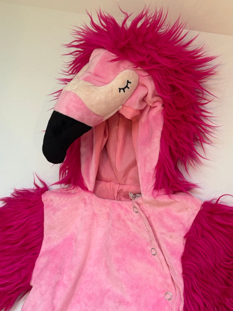 #82 Pottery Barn Kids Flamingo Costume Girls Size 12-24M
