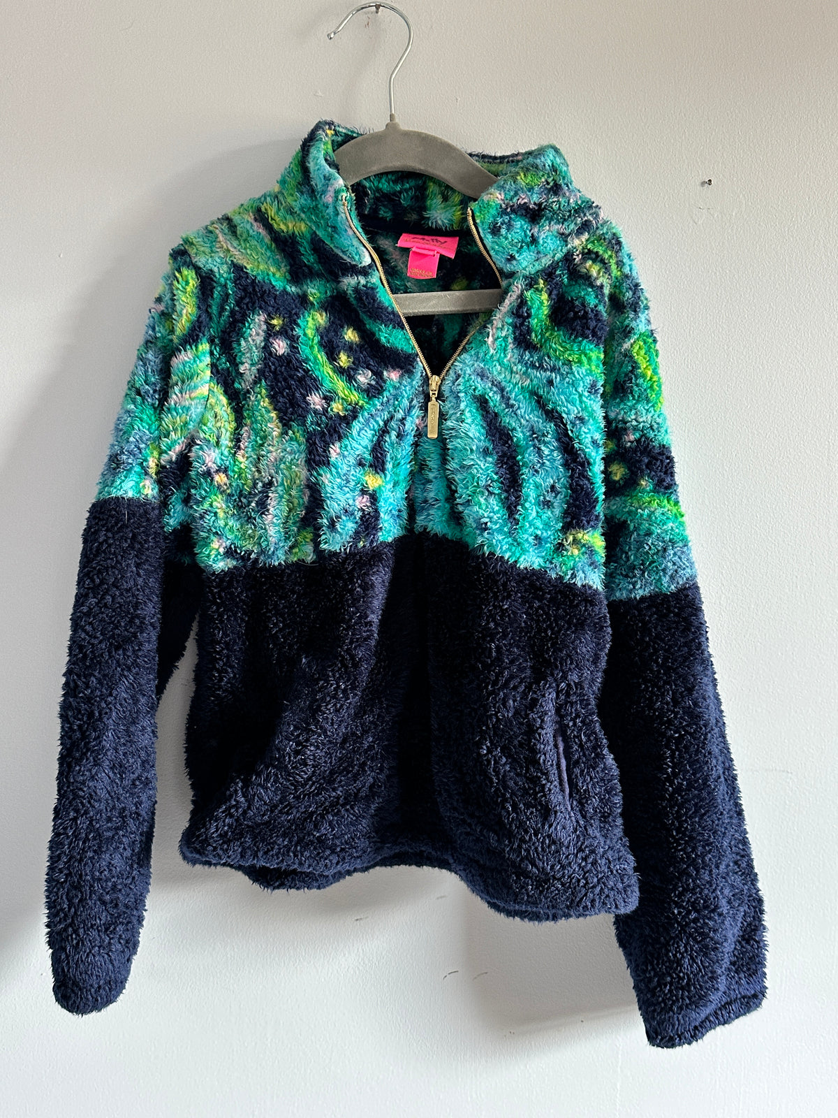 #48 Lilly Pulitzer Fleece Pullover 6/7