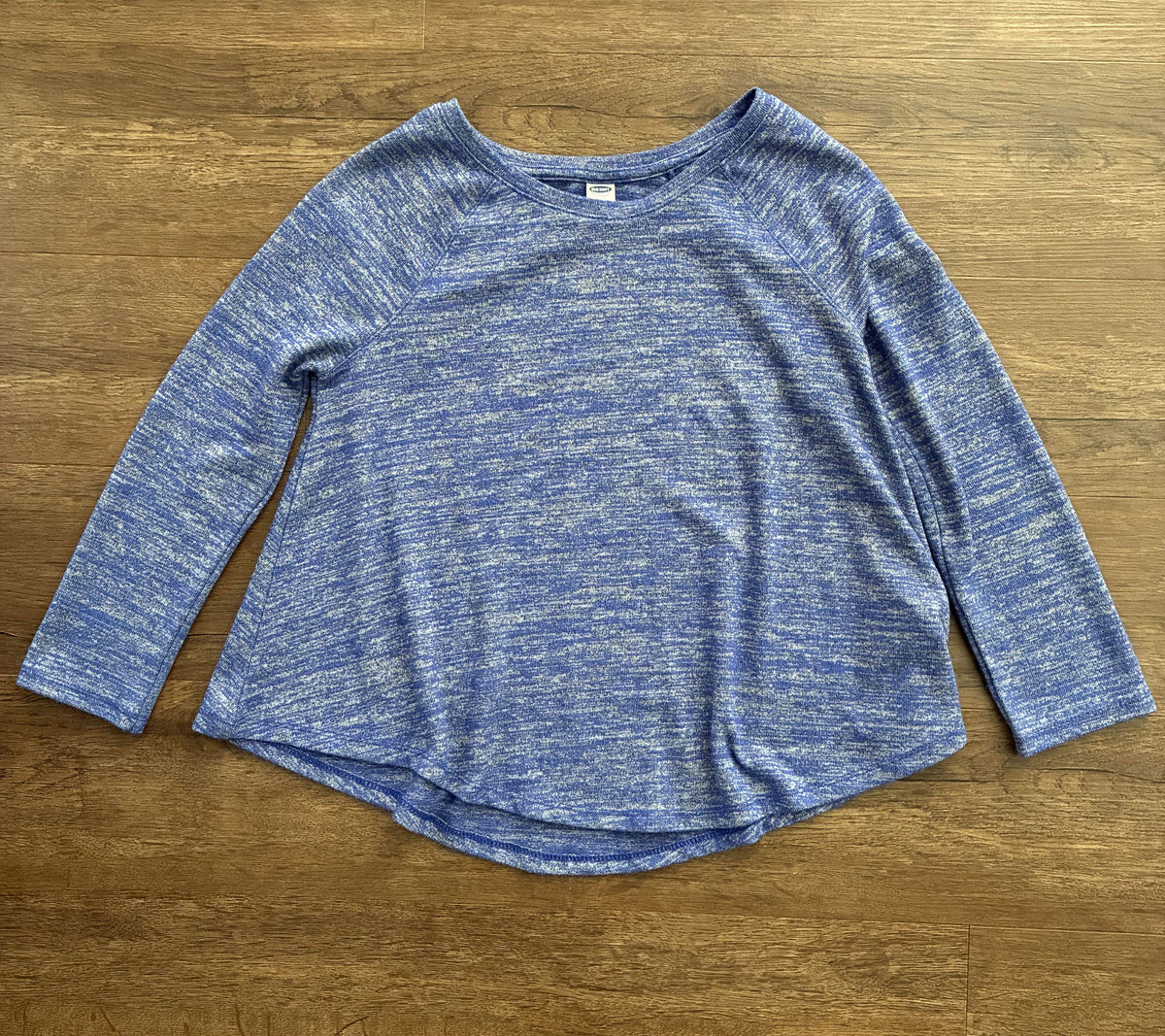 #126 2 Shirts Old Navy Blue & Cat & Jack Light Pink Girls L 10/12
