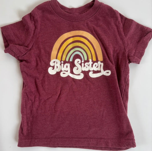 #119 Big Sister Shirt 2T