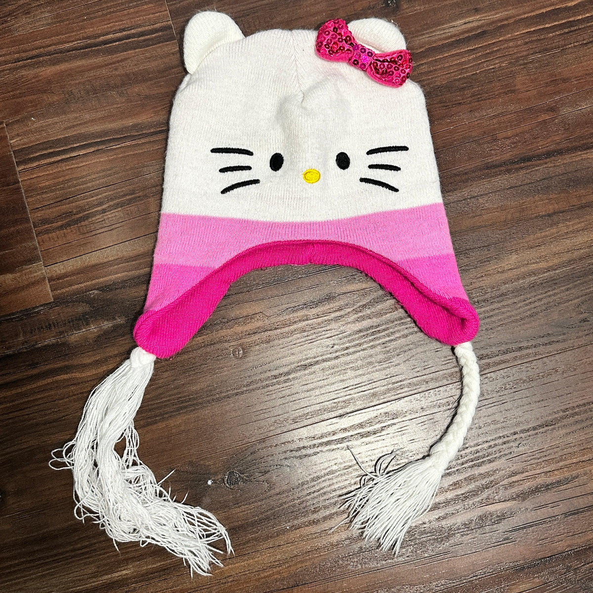 #48 Hello Kitty Winter Hat Toddler Size