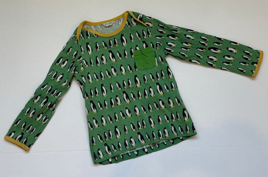 #82 Baby Boden Penguin Shirt Gender Neutral Size 2T