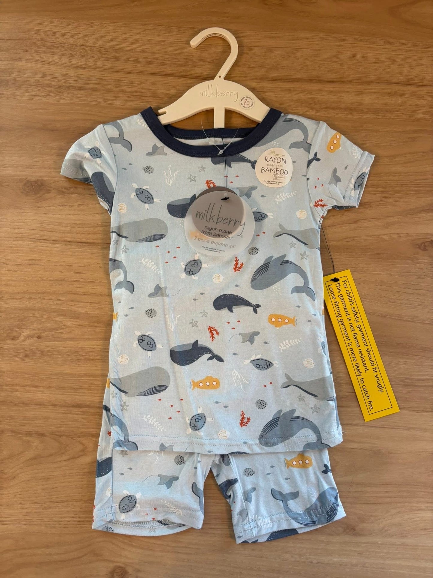 #33 NWT Milkberry Brand 2T Pajamas