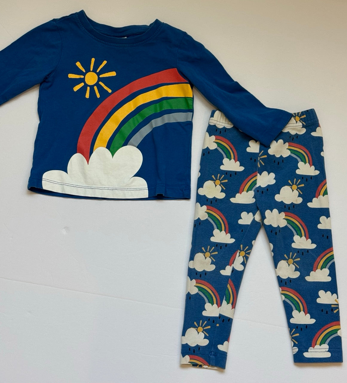 #82 Hanna Andersson Rainbow Set Girls Size 2T