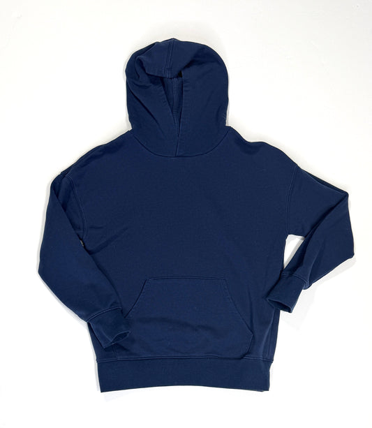 155 Girls Art Class Size L oversized navy hoodie VGUC