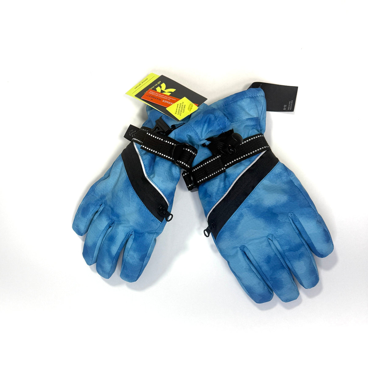 155 All in Motion Waterproof Fleece Lined Gloves Size Youth 8-12 NWT