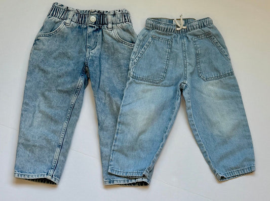 #82 Zara & H&M Jean Bundle Girls Size 2T