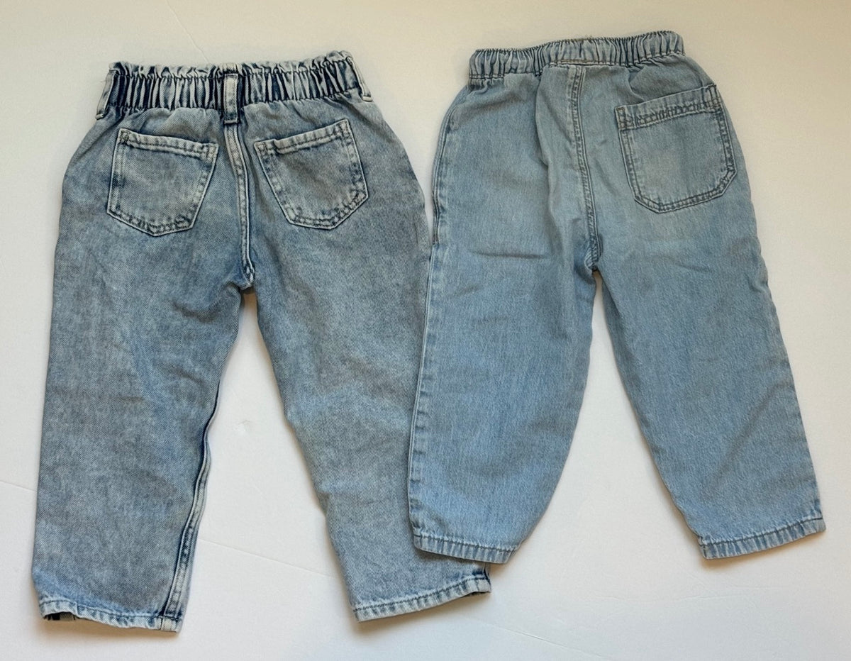 #82 Zara & H&M Jean Bundle Girls Size 2T