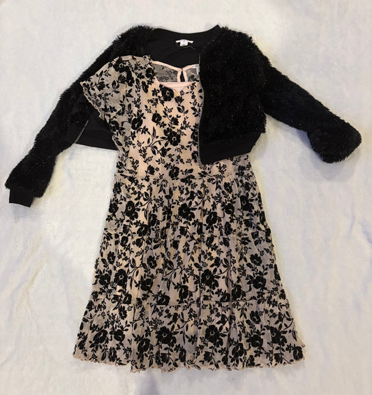Seller #80 - Girls size 14 ally b dress with sweater