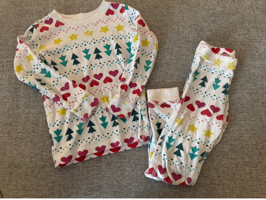 REDUCED # 92 girls Primary 4/5 t pajama 2 piece set